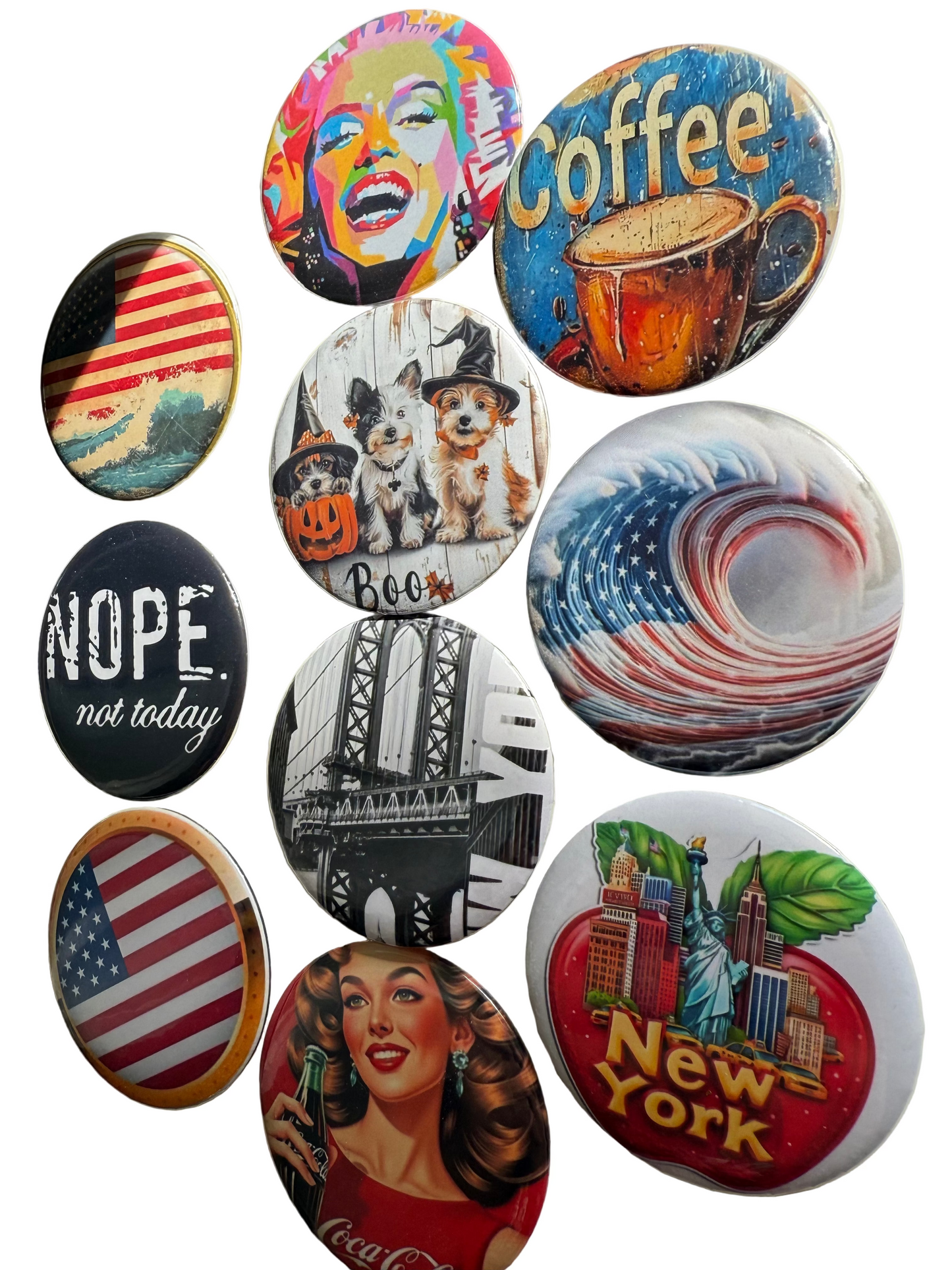 Customized Badges Batch 58mm 1pc/5pcs/10pcs/20pcs/50pcs