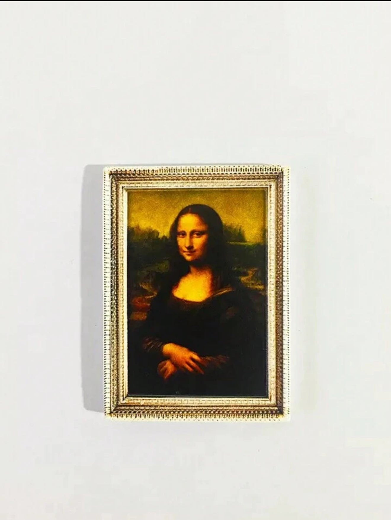 Mona Lisa mini frame magnet