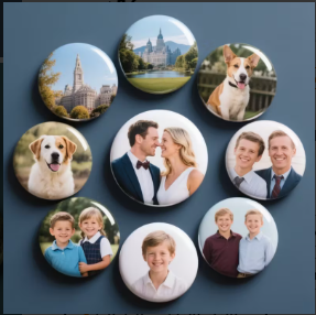 Customized Badges Batch 58mm 1pc/5pcs/10pcs/20pcs/50pcs