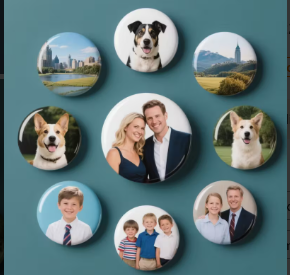 Customized Badges Batch 58mm 1pc/5pcs/10pcs/20pcs/50pcs