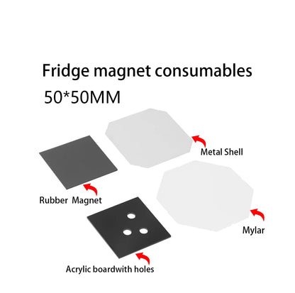 Magnet Making Manual Starter Kit Square 2 x 2" PREORDER ONLY!!!