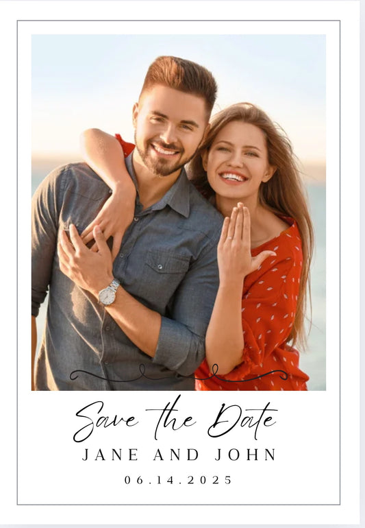 Custom Save the Date Magnet